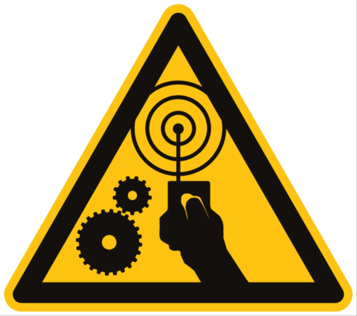 WS-RCWS-RC警告贴纸