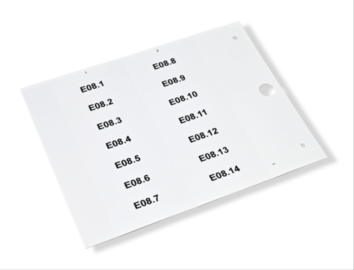 MG-TAA组件用胶粘标签