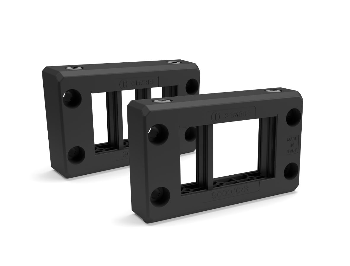 9000.10用于带头电缆的矩形可分割扣眼