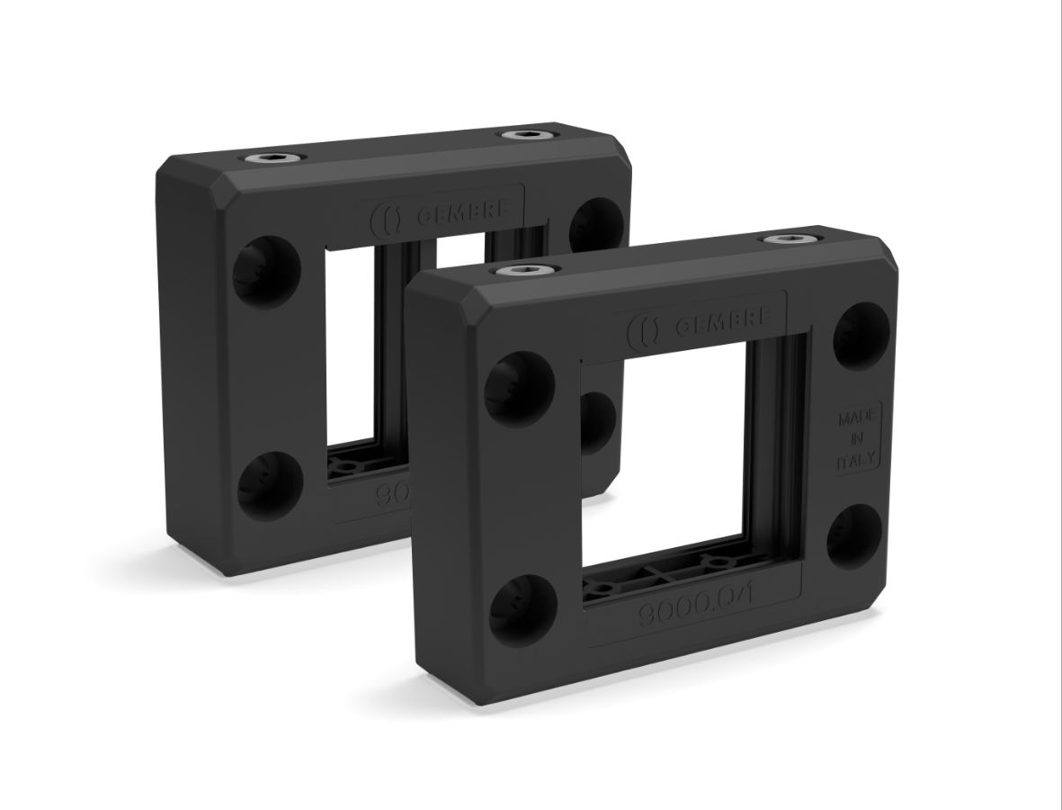 9000.Q用于带头电缆的方形可分割扣眼