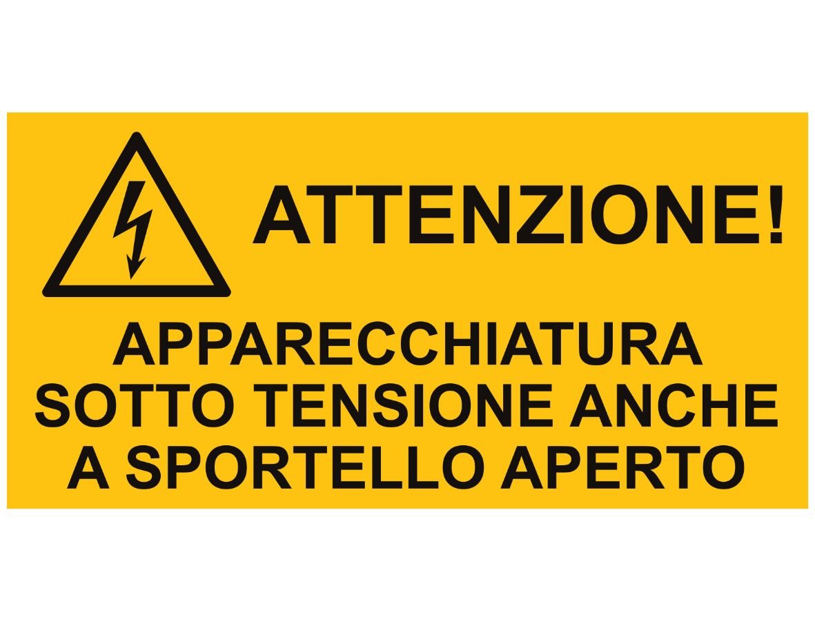 VS-I85用于电气装置的铝制牌匾
