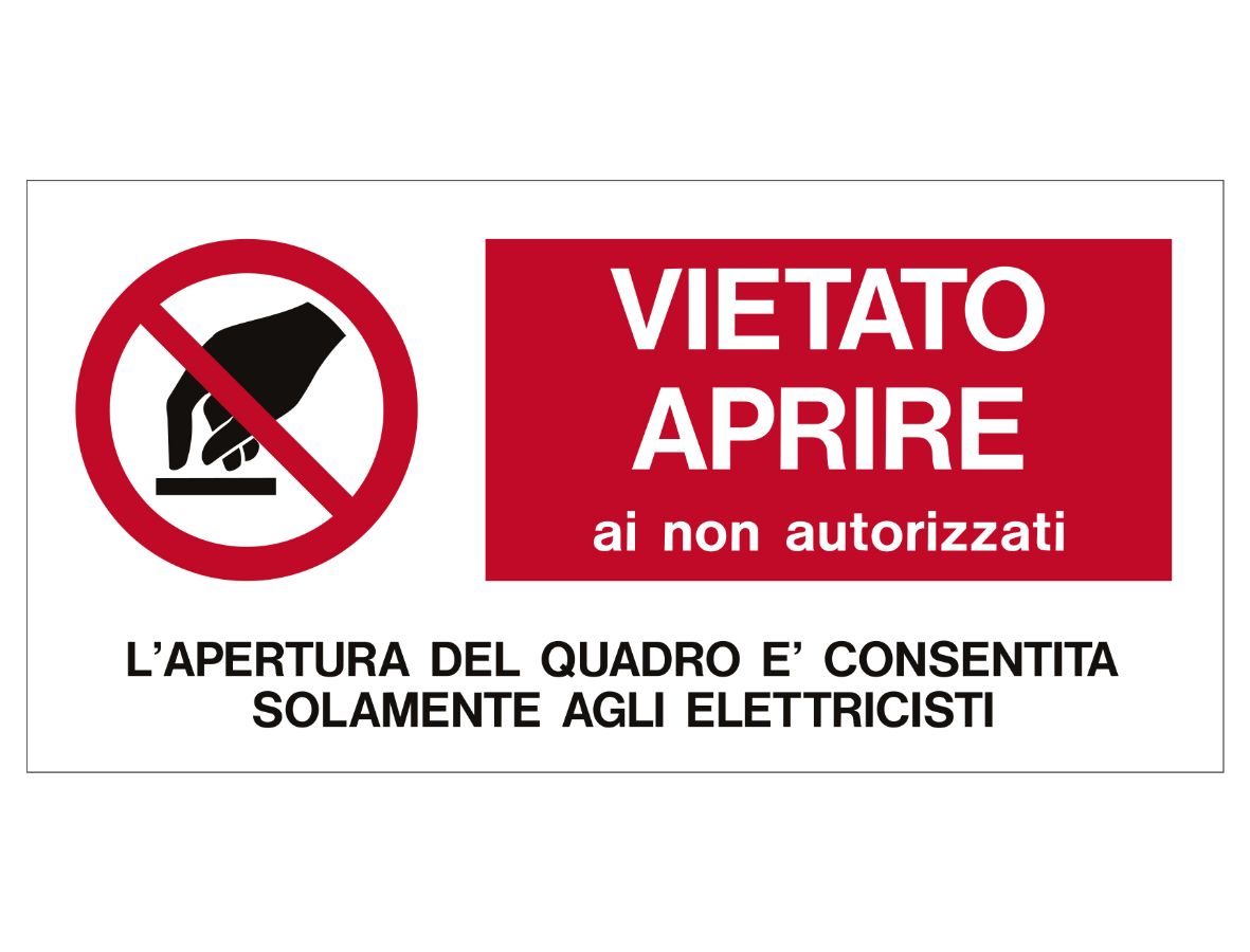 VS-I82用于电气装置的铝制牌匾