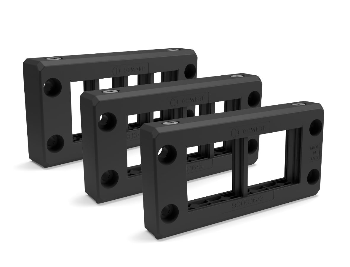 9000.16用于带头电缆的矩形可分割扣眼